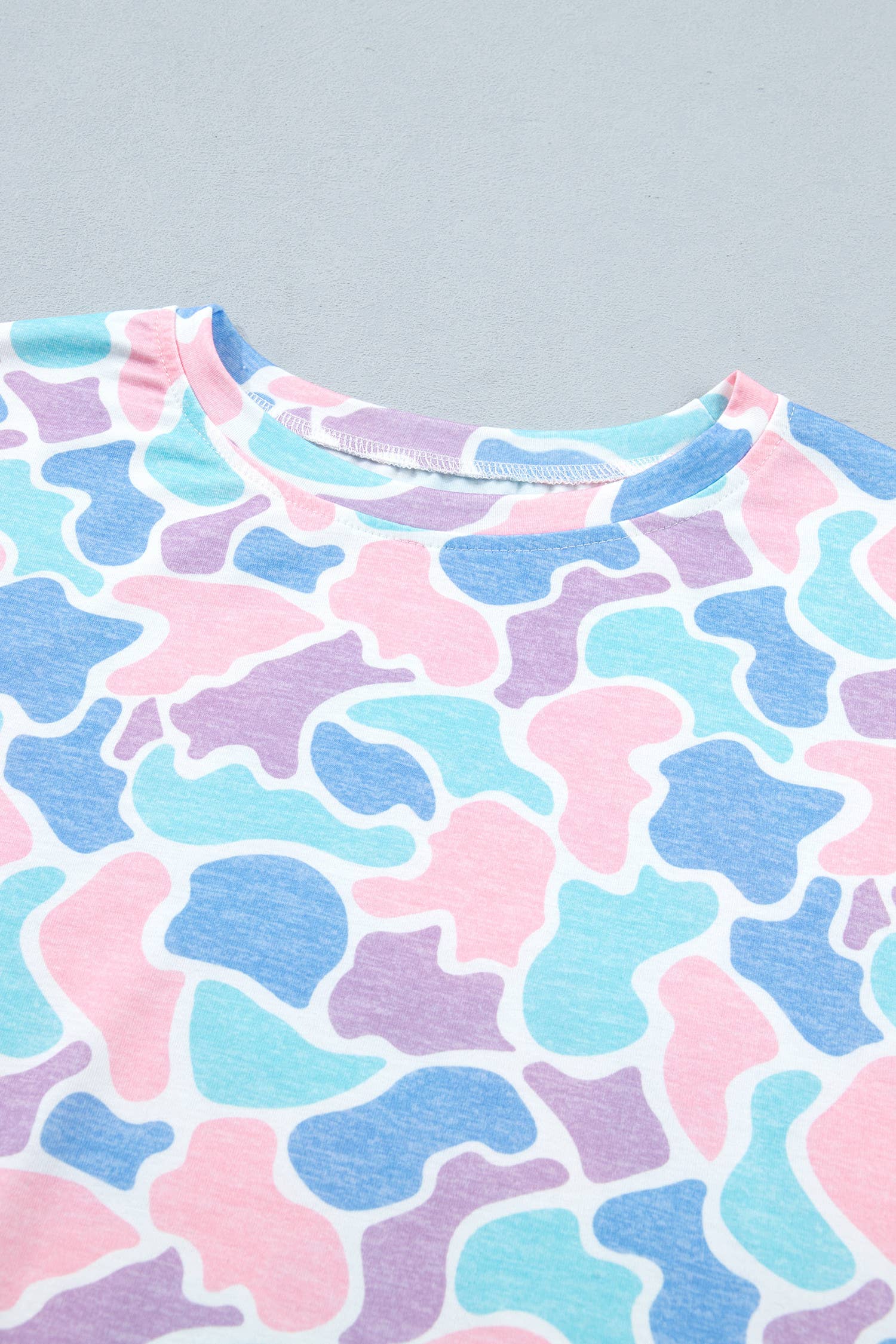 Camouflage Print Tee