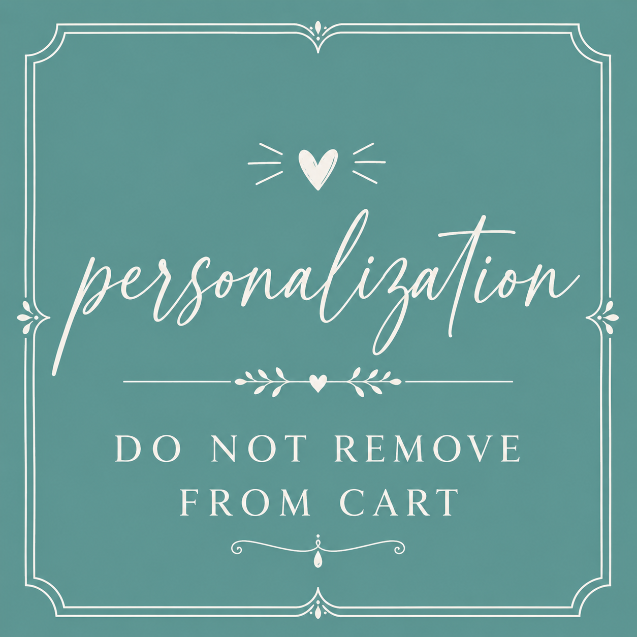 Personalization