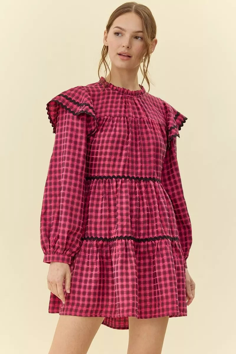 The Harper Plaid Dress