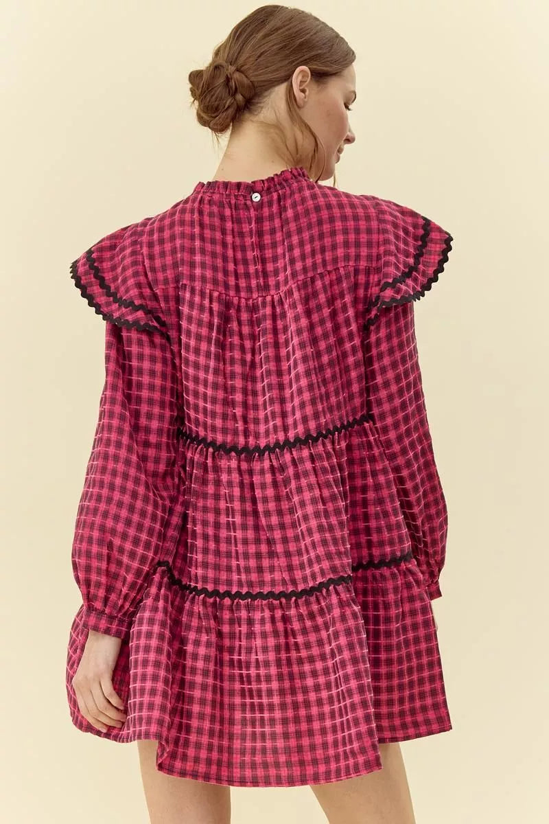 The Harper Plaid Dress