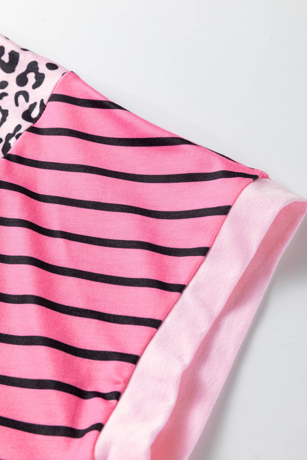 Leopard Striped Top
