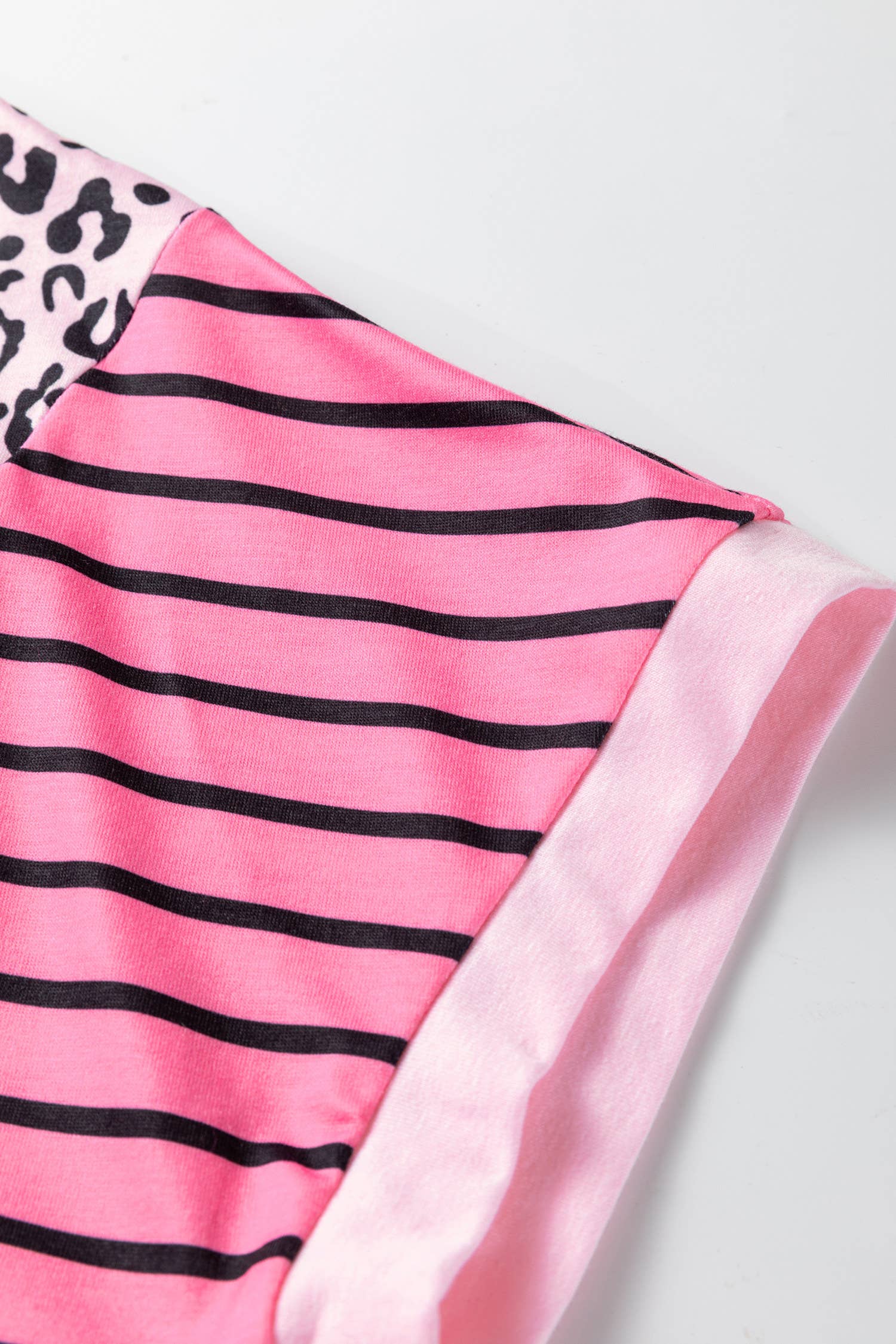 Leopard Striped Top