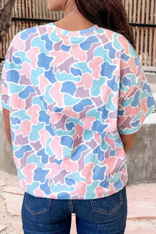 Camouflage Print Tee